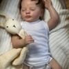 Evelyn — Charming Vinyl Reborn Baby Girl Doll | 19" Lifelike Weighted Newborn