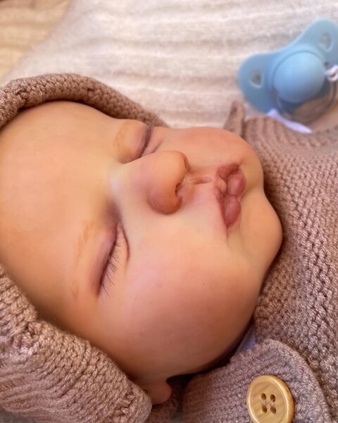 John John — Adorable Vinyl Reborn Baby Boy Doll | 20" Lifelike Weighted Newborn