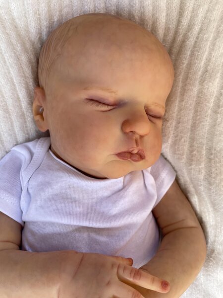 John John — Adorable Vinyl Reborn Baby Boy Doll | 20" Lifelike Weighted Newborn