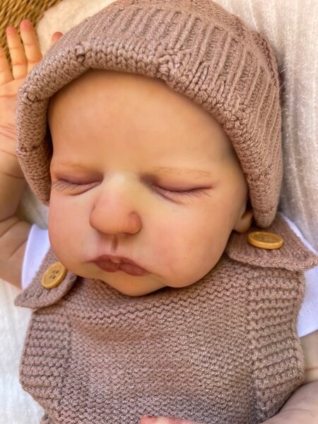 John John — Adorable Vinyl Reborn Baby Boy Doll | 20" Lifelike Weighted Newborn
