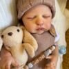 John John — Adorable Vinyl Reborn Baby Boy Doll | 20" Lifelike Weighted Newborn