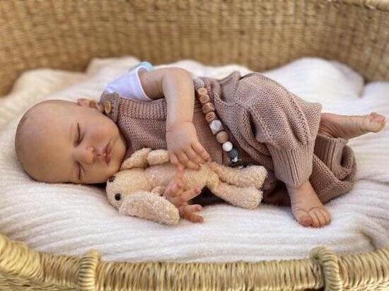 John John — Adorable Vinyl Reborn Baby Boy Doll | 20" Lifelike Weighted Newborn