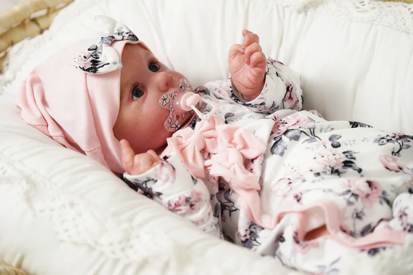Kobi — Handcrafted Vinyl Reborn Baby Boy Doll | 22" Lifelike Weighted Newborn
