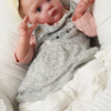 Kobi — Handcrafted Vinyl Reborn Baby Boy Doll | 22" Lifelike Weighted Newborn