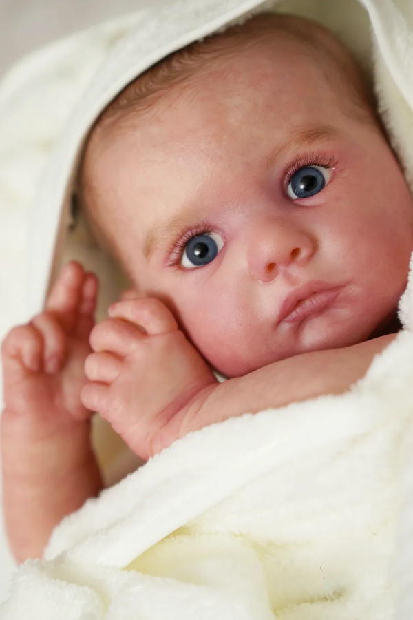 Kobi — Handcrafted Vinyl Reborn Baby Boy Doll | 22" Lifelike Weighted Newborn