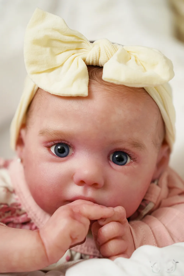 Kobi — Handcrafted Vinyl Reborn Baby Boy Doll | 22" Lifelike Weighted Newborn