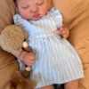 Luna — Heavenly Full Silicone Reborn Baby Girl Doll | 18½" Italian Sculpt Newborn