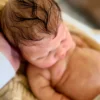 Luna — Heavenly Full Silicone Reborn Baby Girl Doll | 18½" Italian Sculpt Newborn