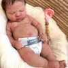 Luna — Heavenly Full Silicone Reborn Baby Girl Doll | 18½" Italian Sculpt Newborn