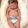 Luna — Heavenly Full Silicone Reborn Baby Girl Doll | 18½" Italian Sculpt Newborn