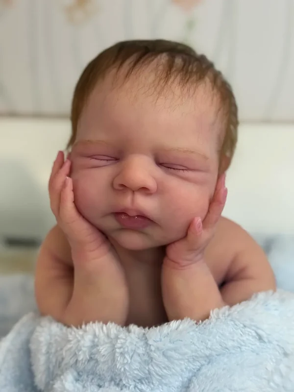 Matthew full silicone reborn baby boy doll 9lb weighted premium newborn for sale