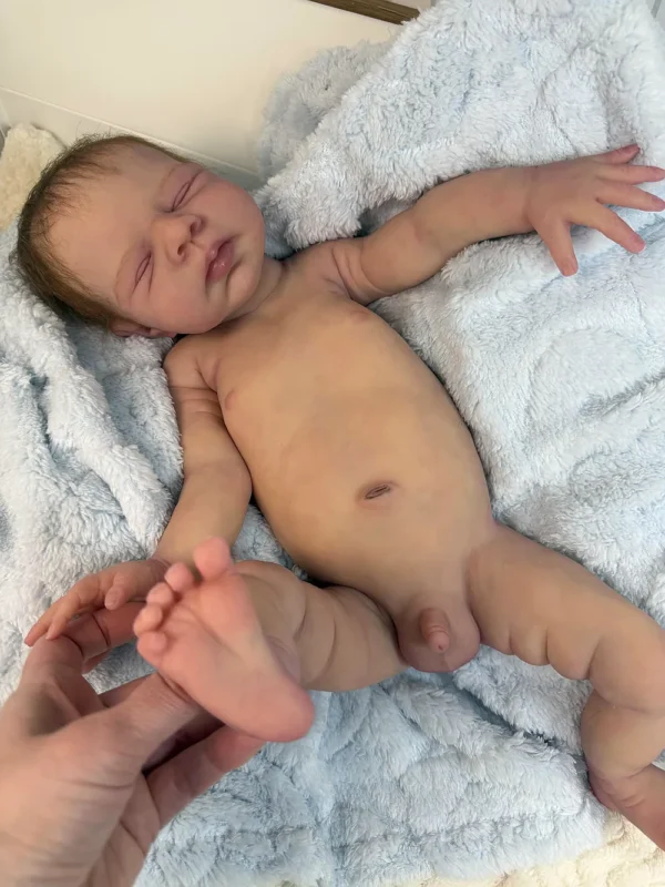 Matthew — Premium Full Silicone Reborn Baby Boy Doll | 20" Weighted 9lb Newborn