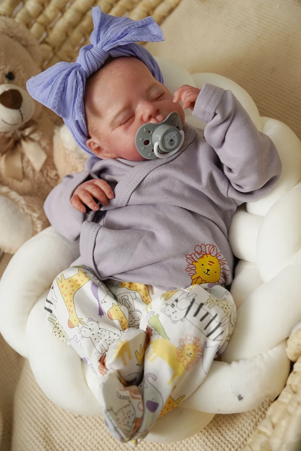 Otto — Remarkable Vinyl Reborn Baby Boy Doll | 20" Lifelike Sleeping Newborn