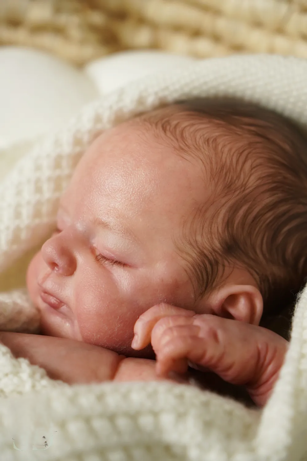 Otto — Remarkable Vinyl Reborn Baby Boy Doll | 20" Lifelike Sleeping Newborn