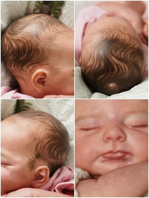Otto — Remarkable Vinyl Reborn Baby Boy Doll | 20" Lifelike Sleeping Newborn