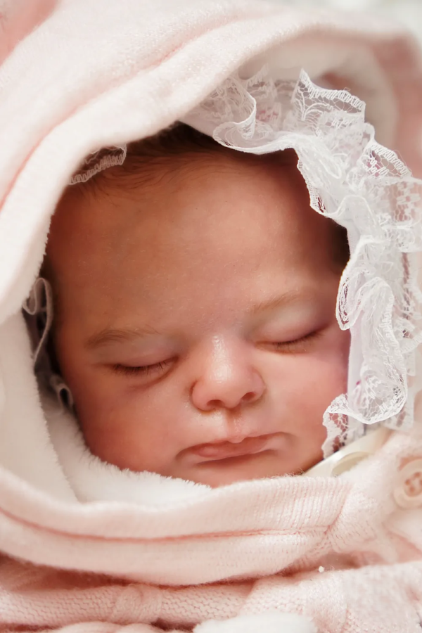 Otto — Remarkable Vinyl Reborn Baby Boy Doll | 20" Lifelike Sleeping Newborn