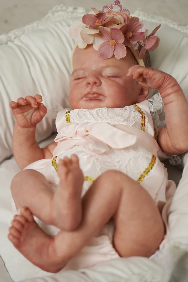 Otto — Remarkable Vinyl Reborn Baby Boy Doll | 20" Lifelike Sleeping Newborn