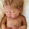 Phoena full silicone reborn baby girl doll Phoenix sculpt 9lb weighted newborn