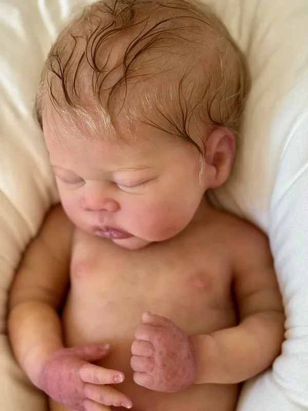 Phoena full silicone reborn baby girl doll Phoenix sculpt 9lb weighted newborn