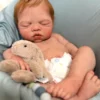 River Asleep Boy — Peaceful Full Silicone Preemie Reborn Baby Boy Doll | 18" Sleeping Newborn
