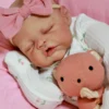 Scout lifelike reborn baby doll full body view