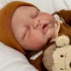 Scout lifelike silicone reborn baby doll feet detail
