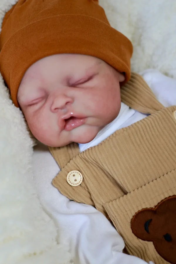 Scout realistic newborn doll hand sculpted fingers