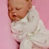Scout reborn doll hand painted fingernails detail