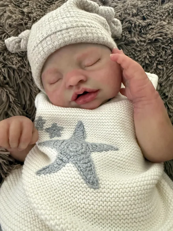Sonia Boy — Masterpiece Full Silicone Reborn Baby Boy Doll | 20" Drink & Wet Newborn