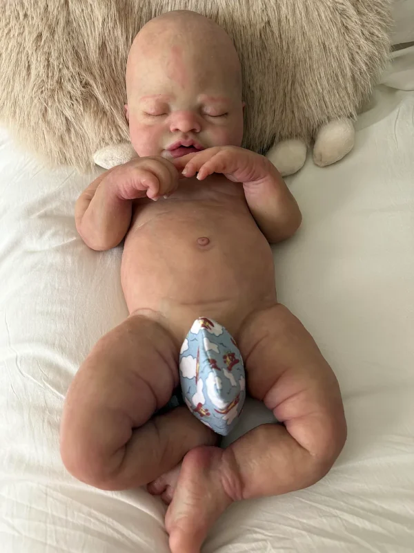 Sonia Boy — Masterpiece Full Silicone Reborn Baby Boy Doll | 20" Drink & Wet Newborn