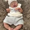 Sonia Boy — Masterpiece Full Silicone Reborn Baby Boy Doll | 20" Drink & Wet Newborn
