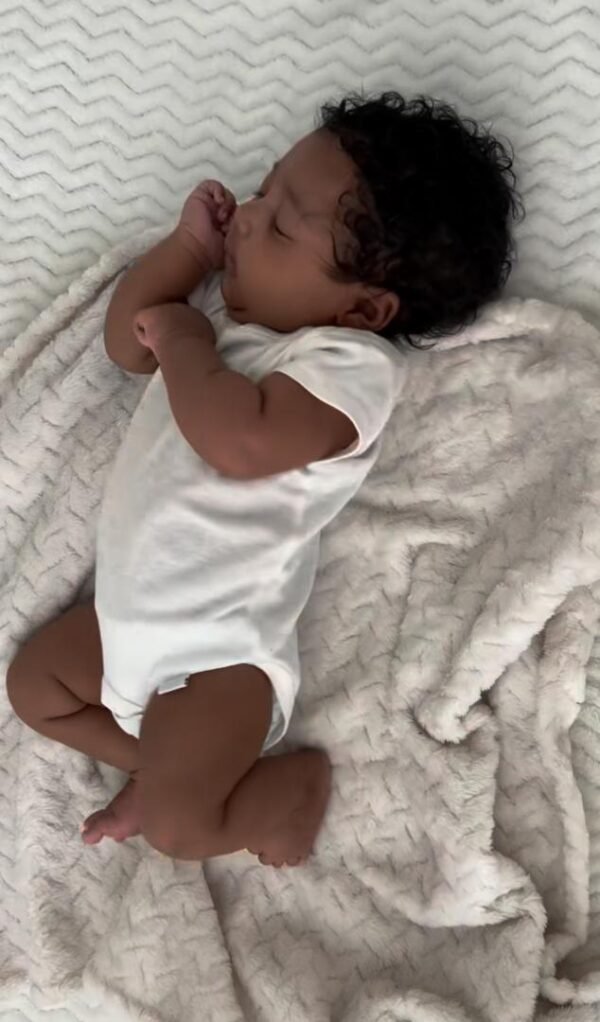 Katie full silicone reborn baby girl doll 9lb weighted newborn
