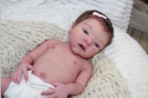 Stacy full silicone reborn baby girl doll for sale
