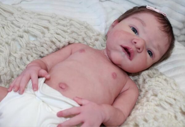Stacy— Premium Full Silicone Reborn Baby Girl Doll | 19½" Weighted Newborn (Copy)
