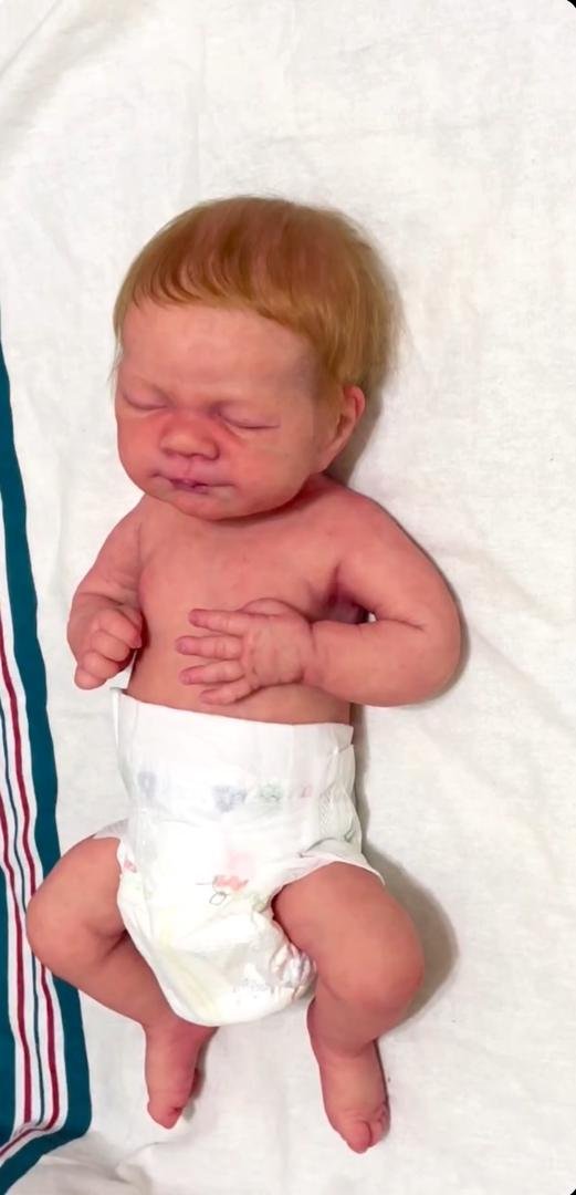 Mario full silicone reborn baby boy doll 8lb weighted premium newborn for sale