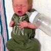 Mario full silicone reborn baby boy doll 8lb weighted premium newborn for sale